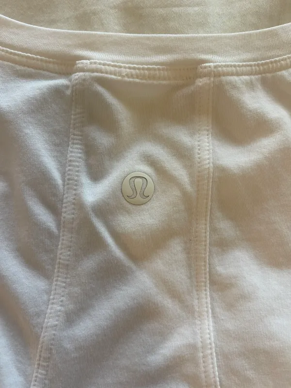 Lululemon White Tank Top - Image 2