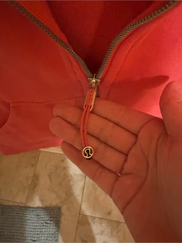 Lululemon Scuba Oversized Half-Zip Hoodie in Vintage Rose - Image 4