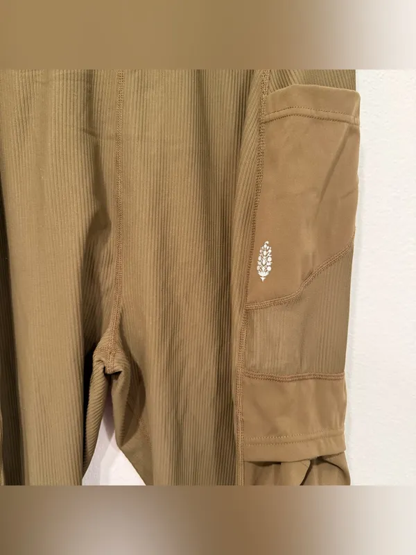 Free People FP Movement Take A Hike Green Harem Pant M - Image 3