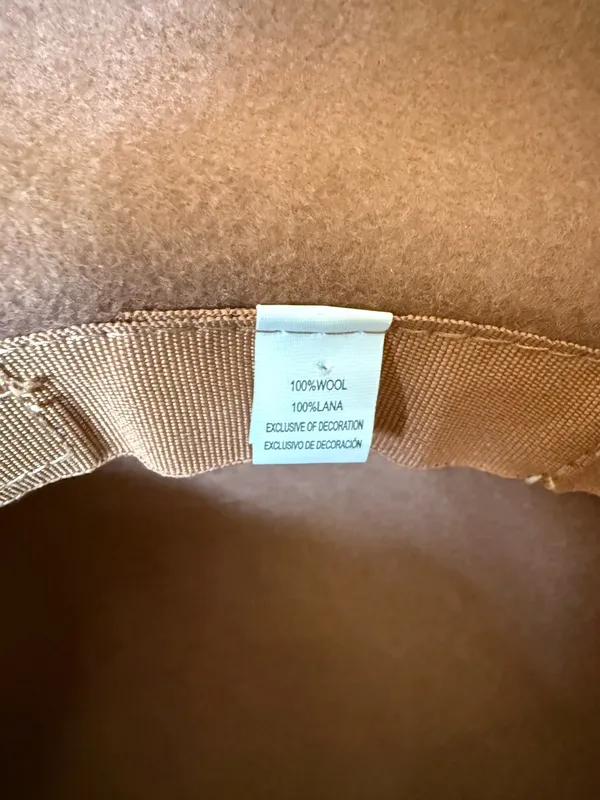 Brown Wool Hat - Image 3