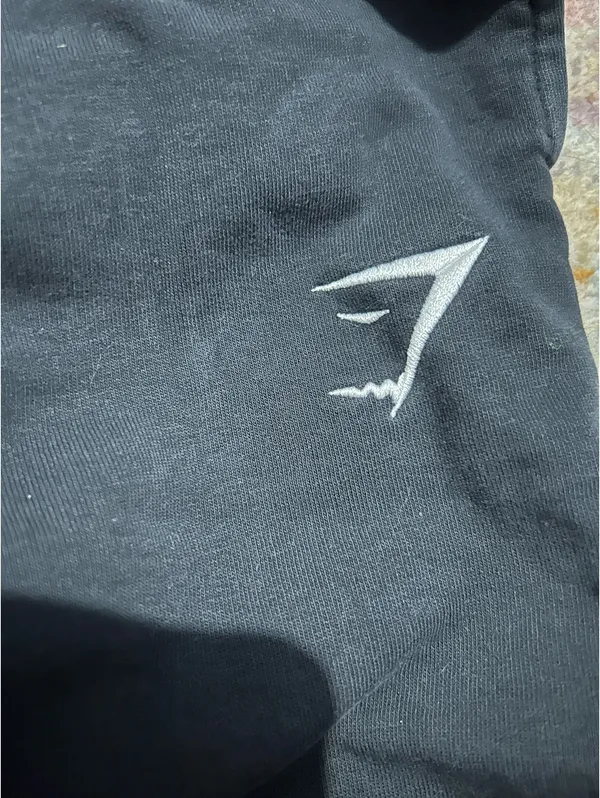 Gymshark Jogger Sweatpants Black - size small - Image 3