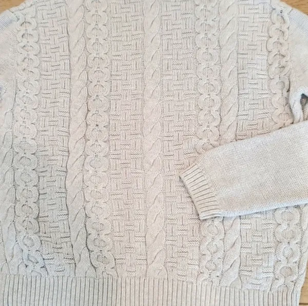 H&M Cable-Knit Turtleneck Sweater - Image 3