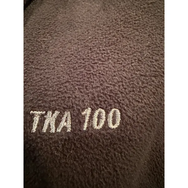 The North Face TKA 100 Fleece Vest Womens Small Black Full Zip Gorpcore - Image 4