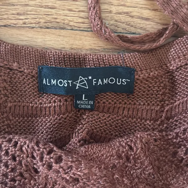 Almost famous brown dress - Image 2