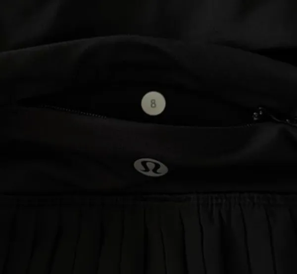 Lululemon Pleat To Street Skirt II Black Size 8 - Image 16