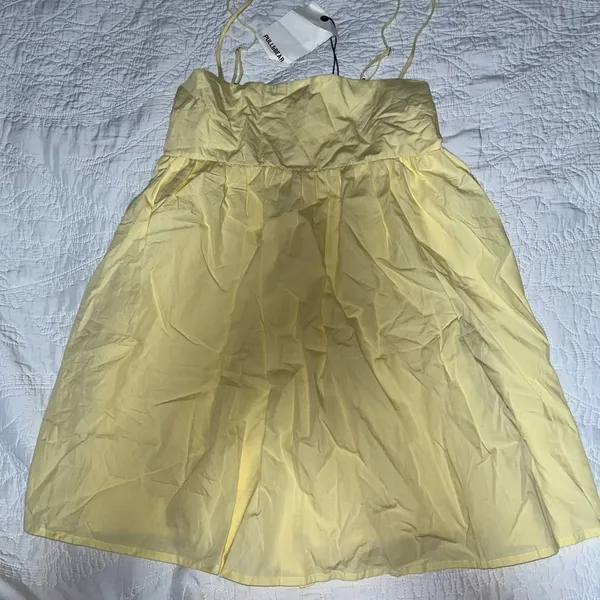 Strappy romper dress Yellow Size M - Image 6