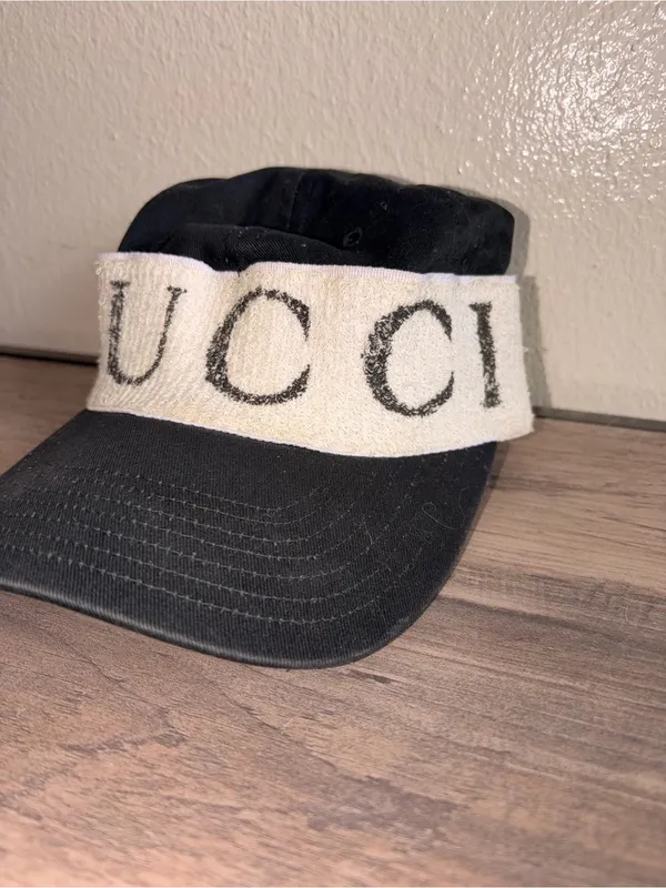 Gucci Gabardine Headband Baseball Cap - Image 3