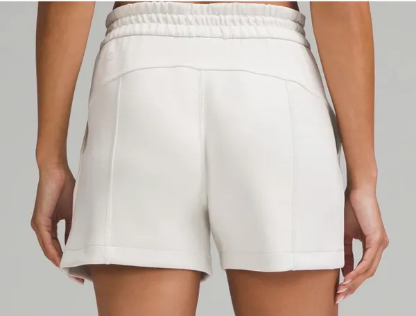 Lululemon Softstreme High-Rise Short 4" Bone - Image 2