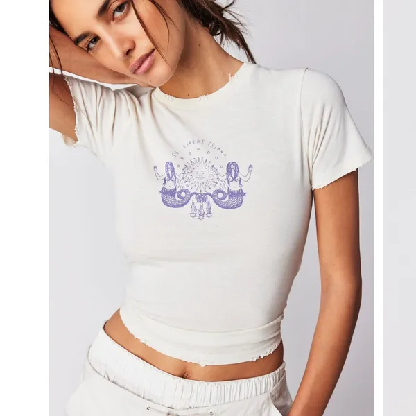 Free People The Forecast Agency Celestial Mermaid Tee - Image 3