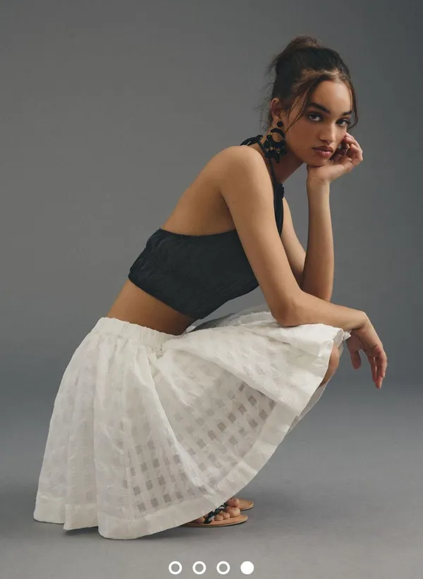 Maeve A-Line Mini Skirt - Image 3