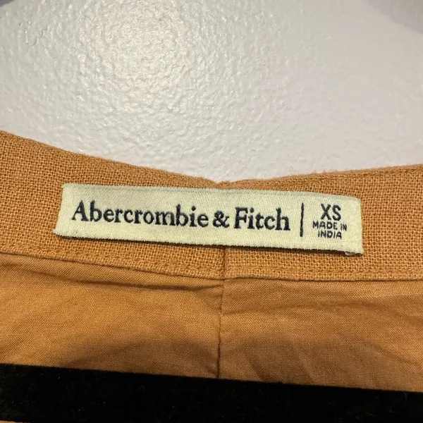 Abercrombie & Fitch Mustard Brown Mini Dress - Image 3