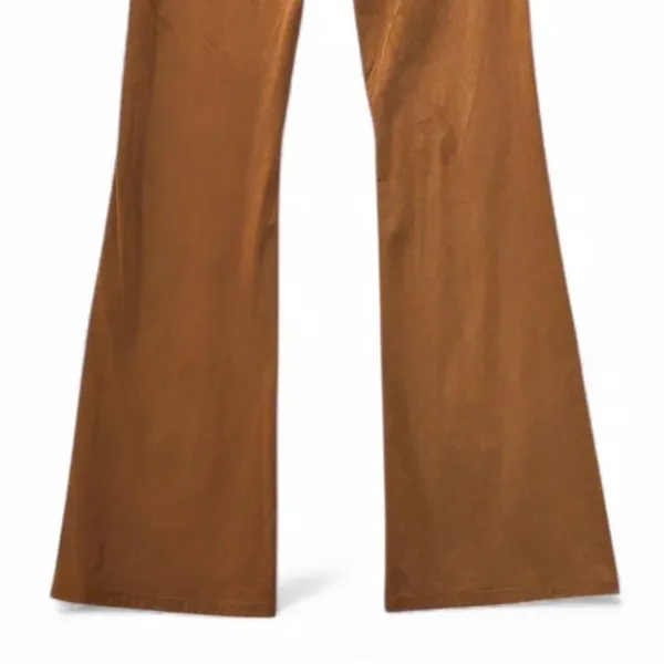 Design Lab x‎ Lord And Taylor Flare Pants Brown Medium - Image 5
