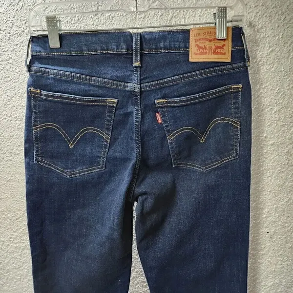 Levi's Women's New Boyfriend Jeans, Cobalt Layer, US 8 - 29W x 27L - Image 3