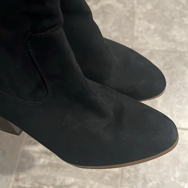 Style & Co. Warrda Faux Suede Zip-Up Mid-Calf Boots Cushioned Goring Size 10 NEW - Image 10