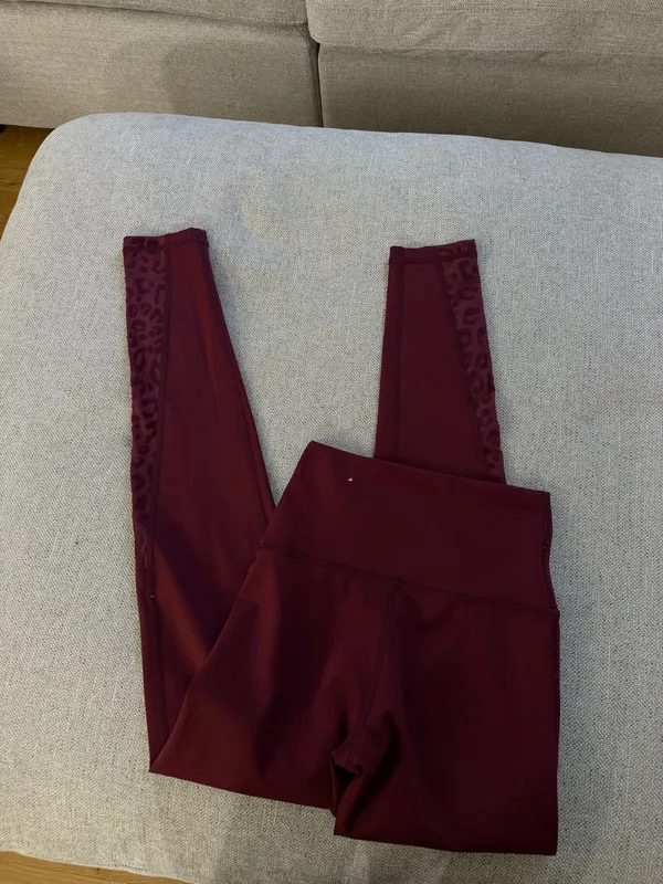 Offline by Aerie Maroon Active Leggings - Image 4