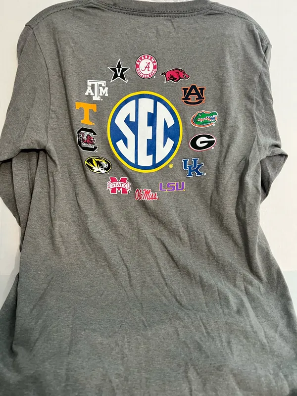 The Victory Gray SEC Athletics Men's Shirt - Image 2