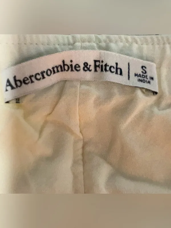 Abercrombie & Fitch Scarlett Linen Mini Skort Size S - Image 3