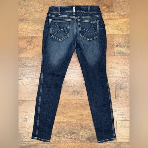 Ariat Women's Dark Indigo Skinny Jeans - Image 5