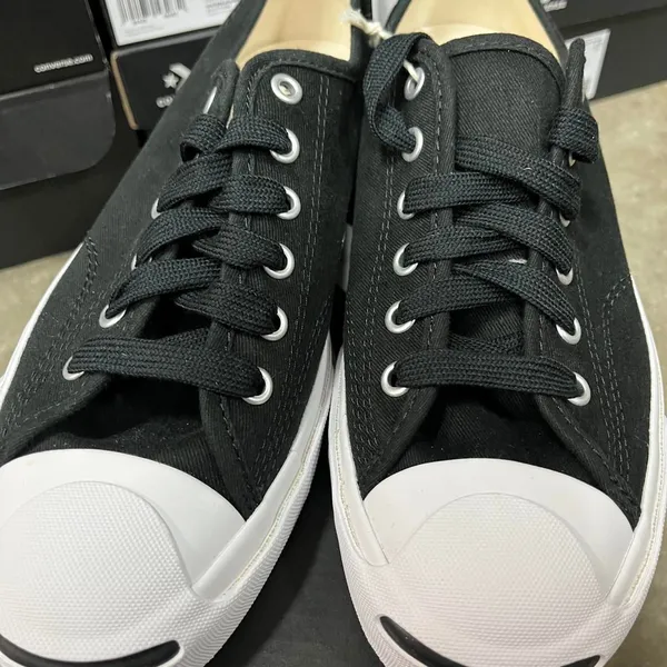 Converse Women's Black Trainers - Image 6