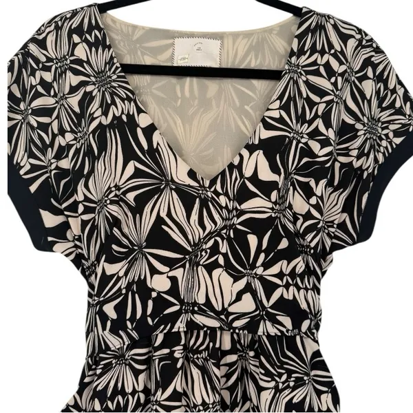 Anthropologie Postmark Sonata‎ Tie-Back Mini Dress Size Small - Image 6
