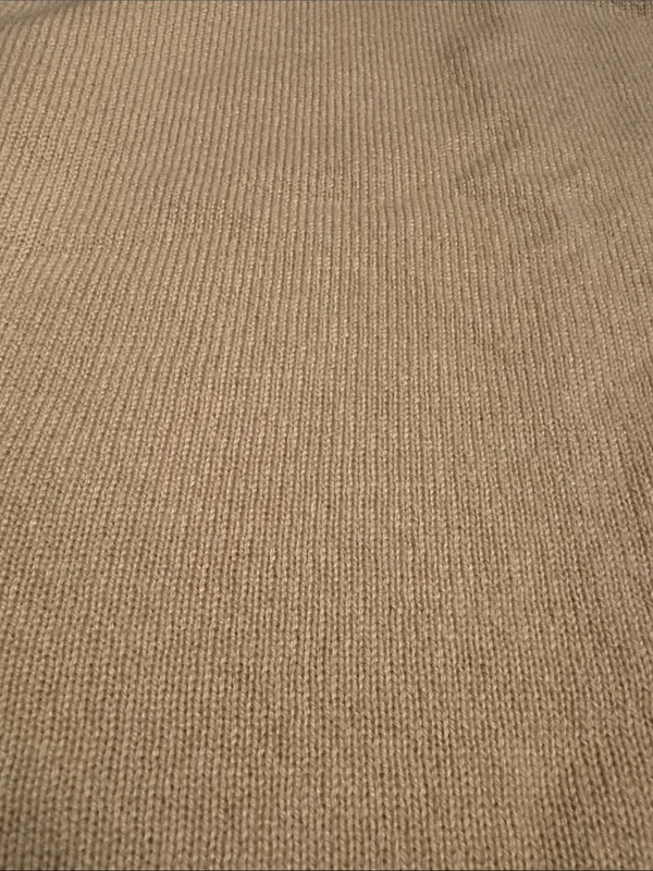 Madewell Relaxed Sweater Tee in 100% Cashmere short sleeve cream/beige Sz XL NWT - Image 9