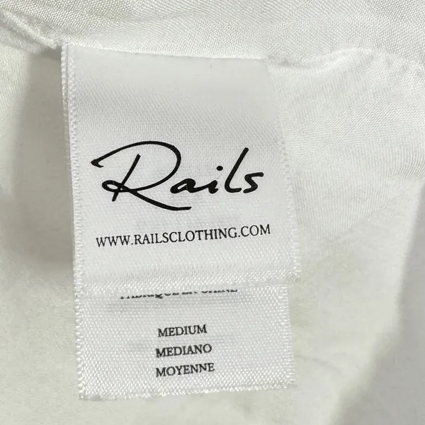 Rails‎ Ivy Dress White Mini Long Sleeve - Image 7