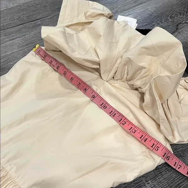 Anthropologie NWT English Factory midi ruffle dress $180 XS - Image 14