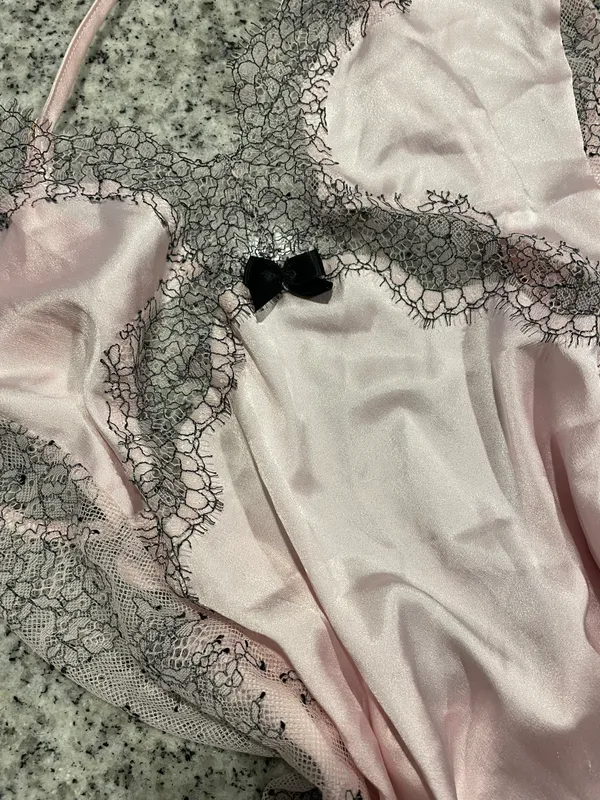 Victoria's Secret pink Lace Slip - Image 2