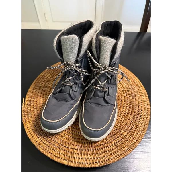 Sorel Explorer Joan Waterproof Winter Boots Gray Quarry NL3421-026 Womens 10‎ - Image 5