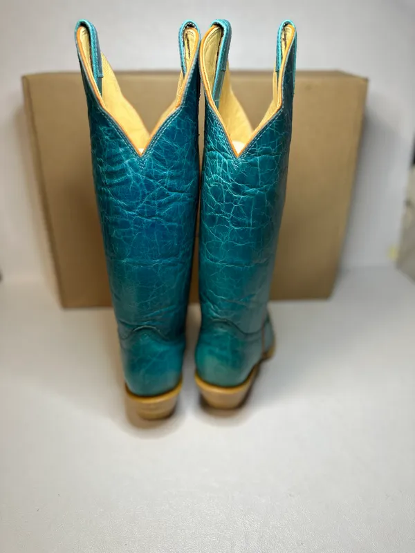 Redhawk Women's Western Boot - Jolene Turquoise casual classic outdoorsy stylish - Image 5