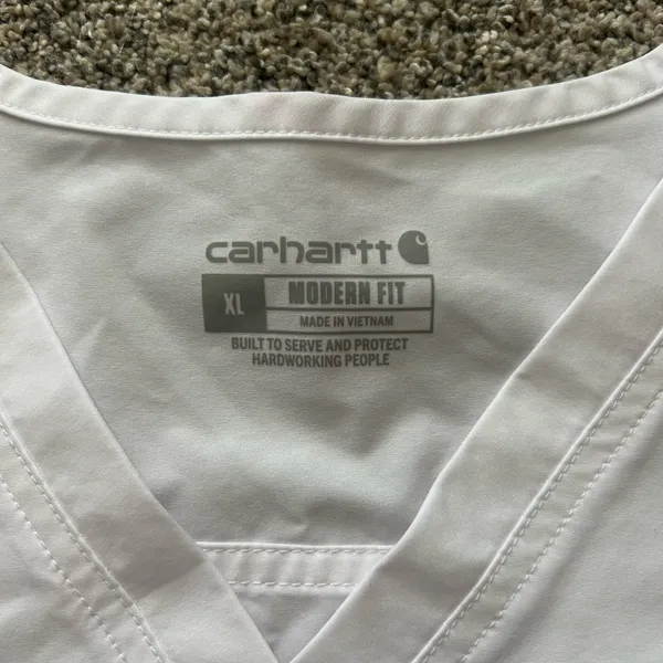 Carhartt White Scrub Set - Image 3