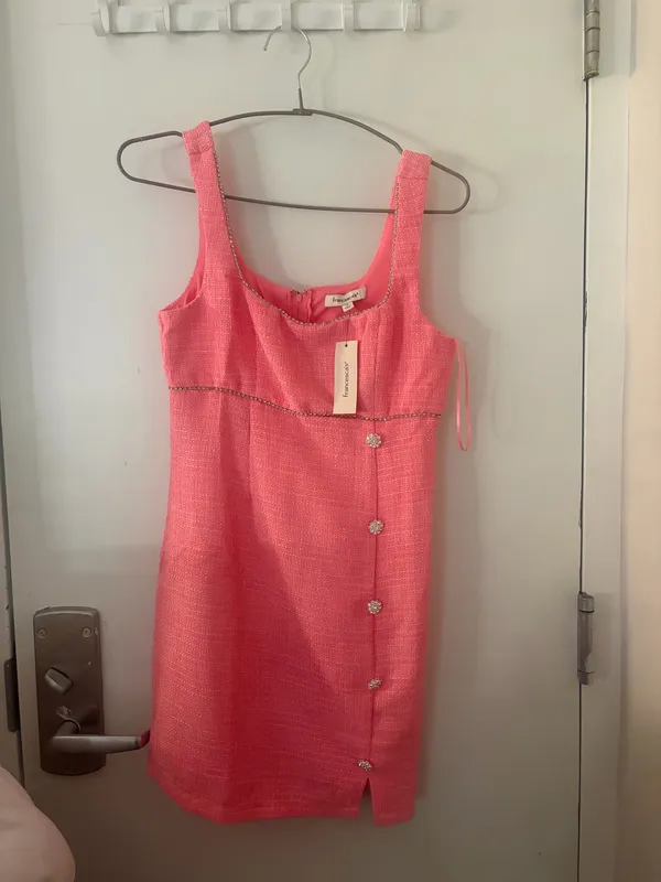Francesca's Dress Pink - Image 5