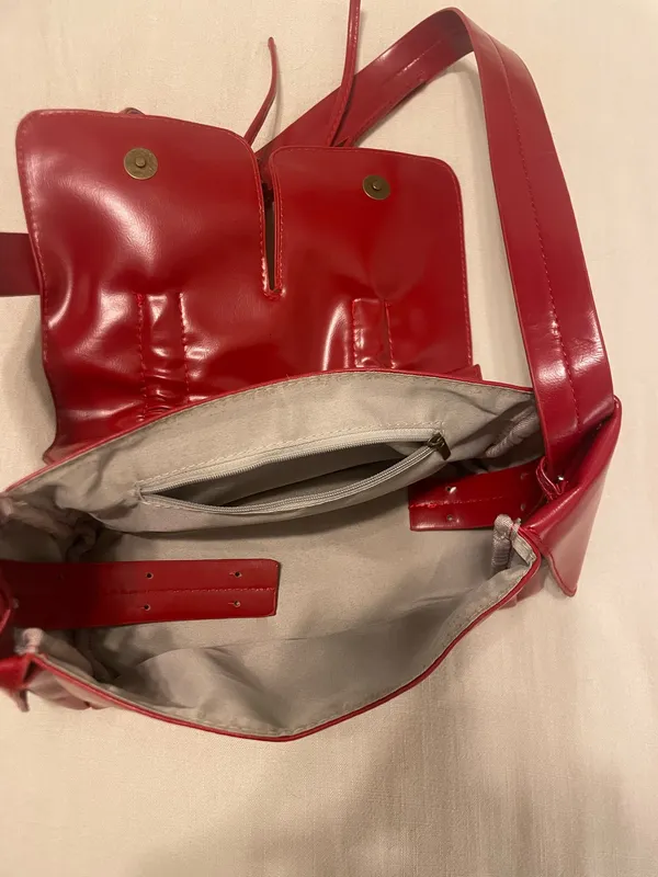 Shein Red Purse Leather - Image 4