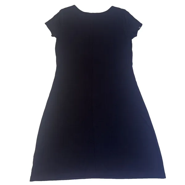 American Eagle Black Graduation Minimalist Crisscross Classic Dress Size XS‎ NWT - Image 2