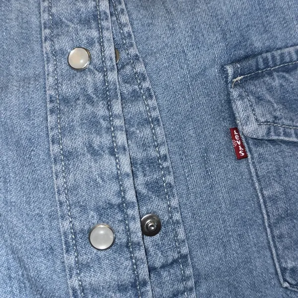 New‎ Levi's Premium the everyday shirt ICONIC WESTERN DENIM SHIRT - Image 7