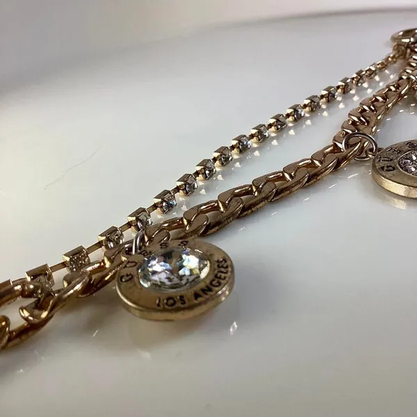 Guess gold Tone Charm Bracelet - Image 7