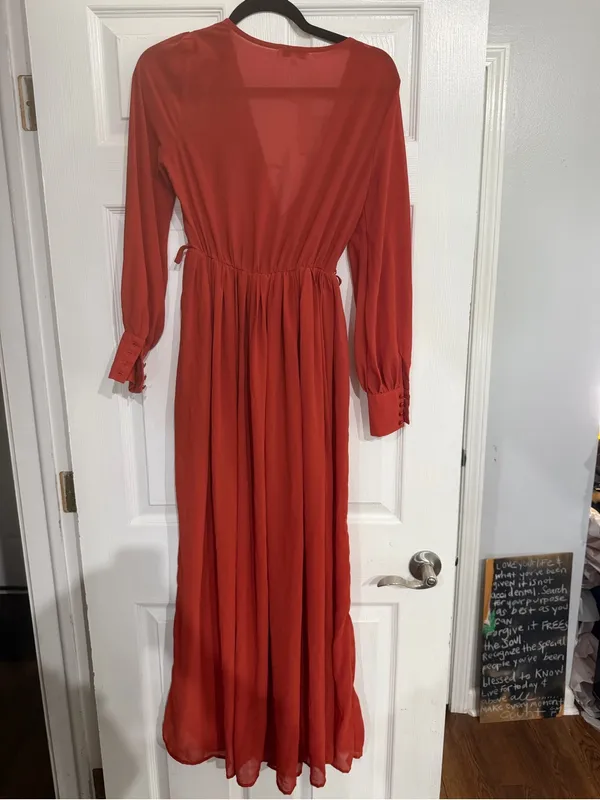 NWT Baltic born Celine dress in rust sz xs - Image 6