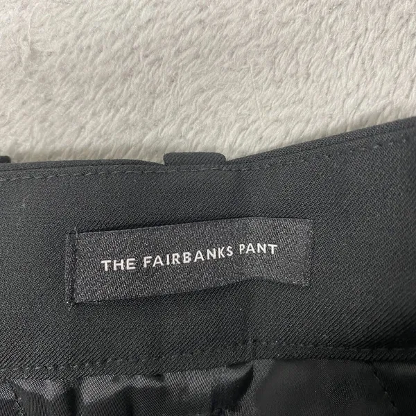 Madewell Pants Womens 0 Black The Fairbanks Mid Rise Office‎ Minimal NO085 - Image 12
