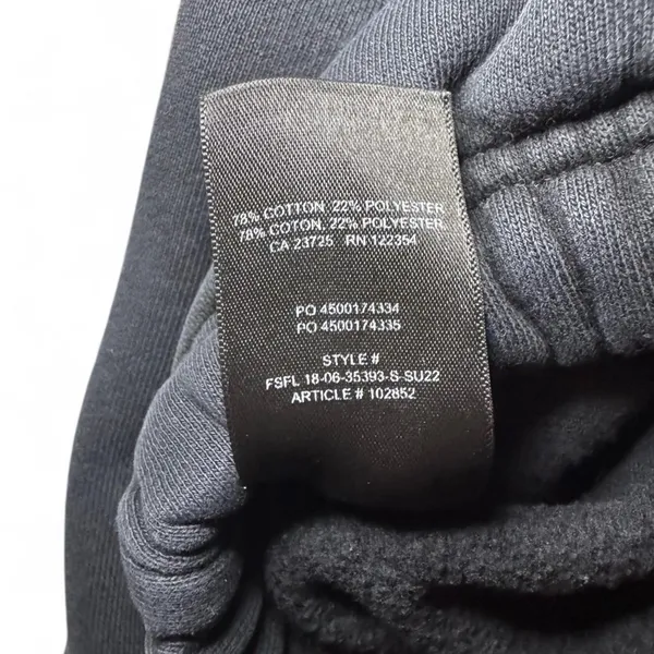 Aritzia SuperWorld TnA Baggy 90s Style Casual Washed Black Sweatpants — SMALL - Image 8