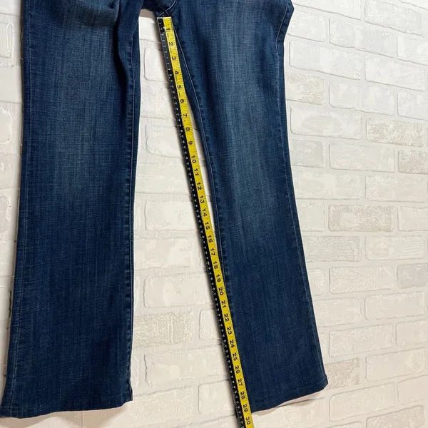 True Religion Jeans Womens 30 Becca Mid Rise Bootcut Dark Wash Stretch‎ Denim - Image 15