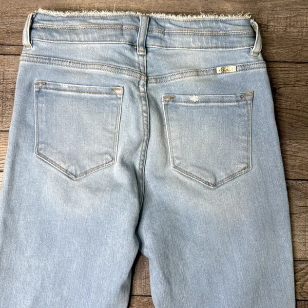 KanCan Light Wash Distressed Ankle Jeans Blue Size undefined - Image 8