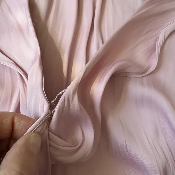 A new day pink polyester blouse size medium - Image 3