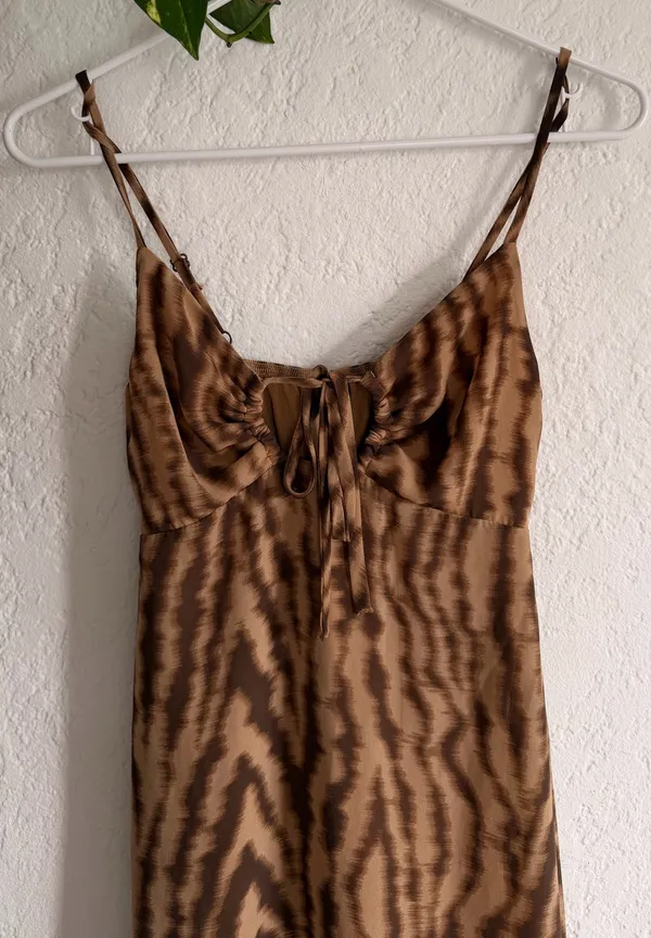 Patterned Maxi Dress - Image 3
