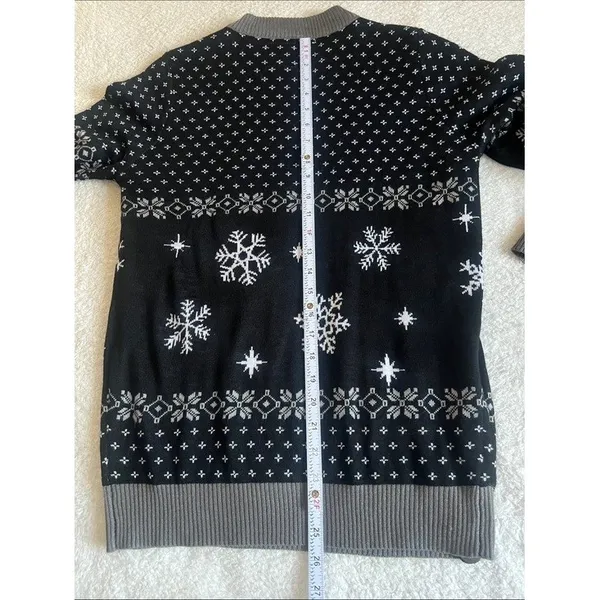 Tipsy Elves Let It Snow Light Up Ugly Christmas Sweater S Holiday LED - Image 8