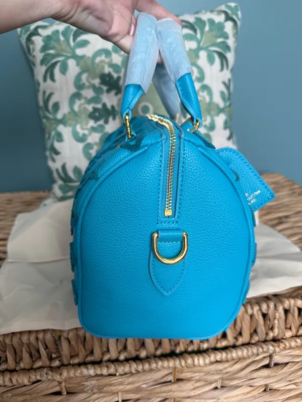 Blue handbag see description - Image 6