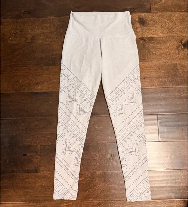 Aerie Light Grey Cotton Leggings - Image 2