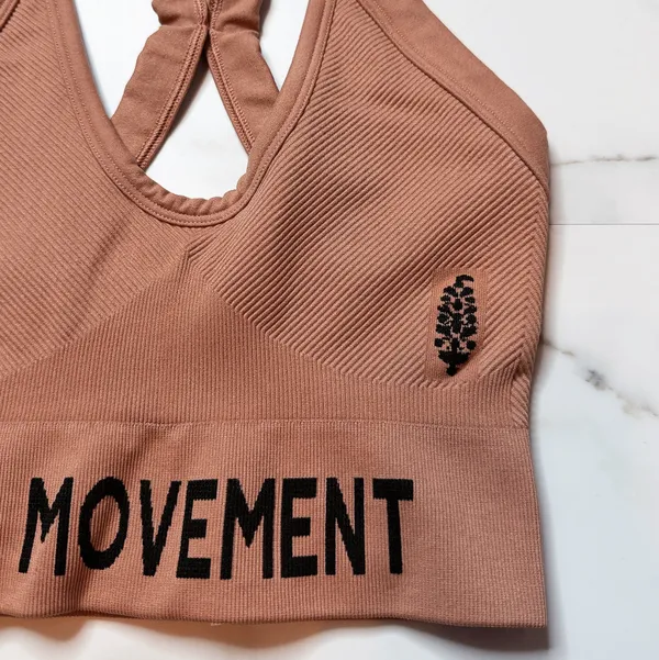 Free People Long Haul Logo Bra - Image 4