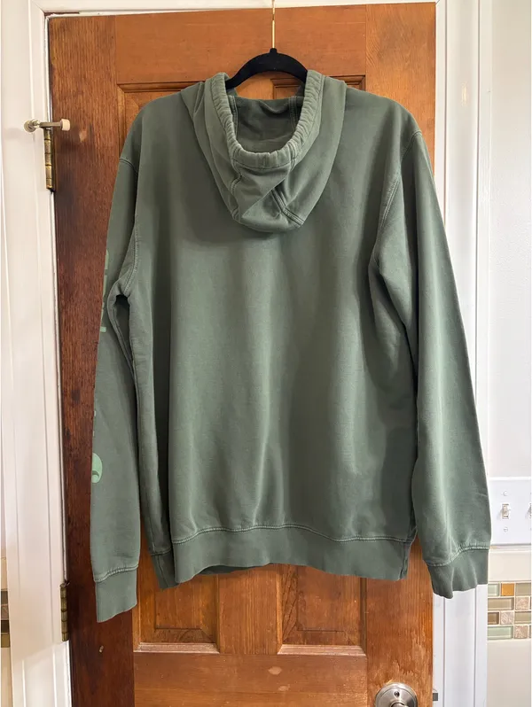 Carhartt Green Hooded Pullover Sweatshirt  - Image 6