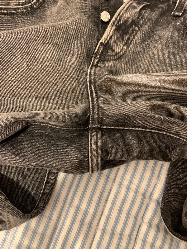 Levi's Wedgie Straight Black Jeans - Image 6