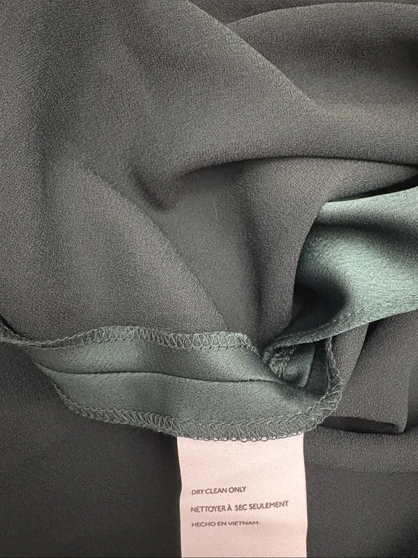 BHLDN Sleeveless Maxi Formal Dress Women Size 4 Dark Green - Image 9
